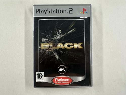 Black Playstation 2 Platinum - PS2