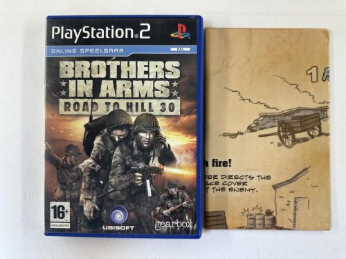 Brothers in Arms Road to Hill 30 + poster Playstation 2 - PS2