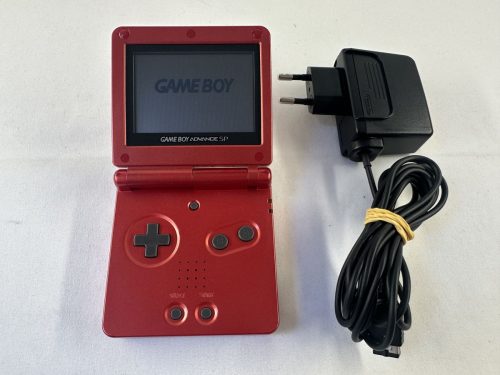 Gameboy Advance SP Rood + oplader - Nintendo GBA SP - AGS-001