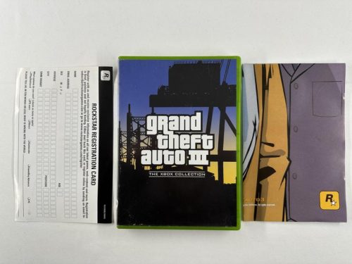 GTA Grand Theft Auto III + poster - The Xbox Collection