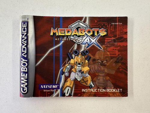 Medabots AX Metabee Version Handleiding Nintendo Gameboy Advance - GBA