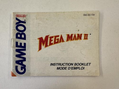 Mega Man II Handleiding Nintendo Gameboy