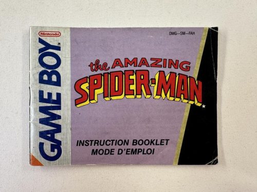 The Amazing Spider-Man Handleiding Nintendo Gameboy