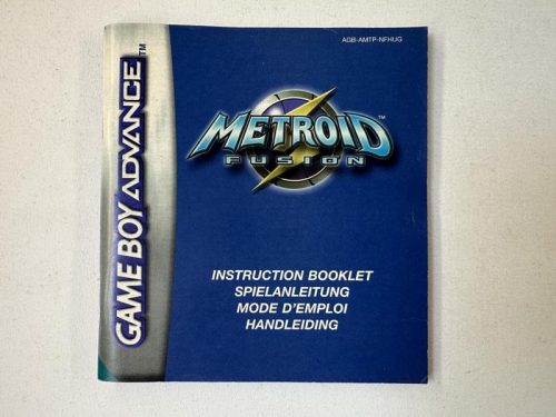 Metroid Fusion Handleiding Nintendo Gameboy Advance - GBA