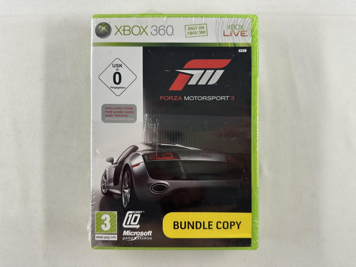 Bundle Copy Forza Motorsport 3 & Halo 3 ODST SEALED Xbox 360