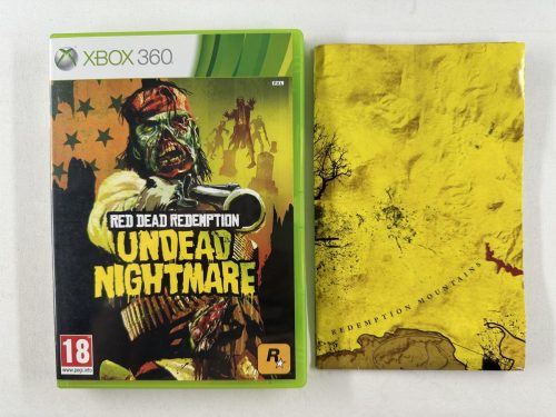 Red Dead Redemption Undead Nightmare + poster Xbox 360