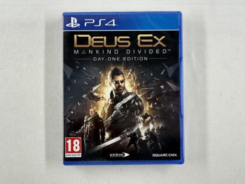 Deus Ex Mankind Divided Day One Edition SEALED Playstation 4 - PS4