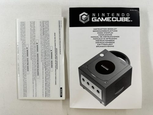 Nintendo Gamecube spelcomputer handleiding diverse talen