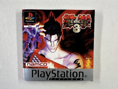 Tekken 3 handleiding Playstation 1 Platinum - PS1