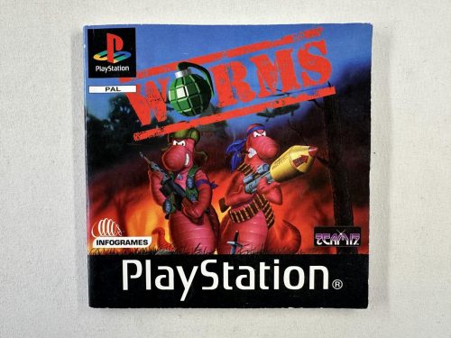 Worms handleiding Playstation 1 - PS1