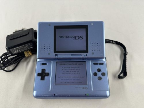 Nintendo DS Ocean Blue original phat + oplader