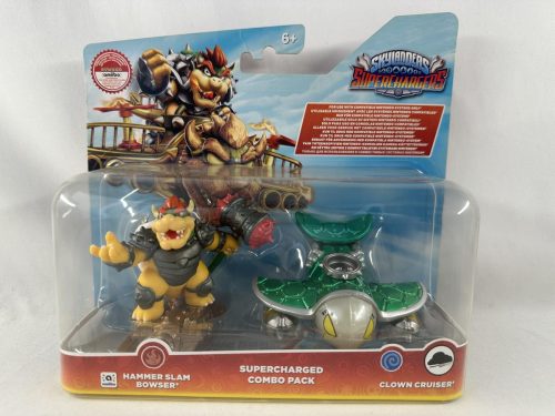 Skylanders SuperChargers Bowser + Clown Cruiser Supercharged Combo Pack - Nieuw