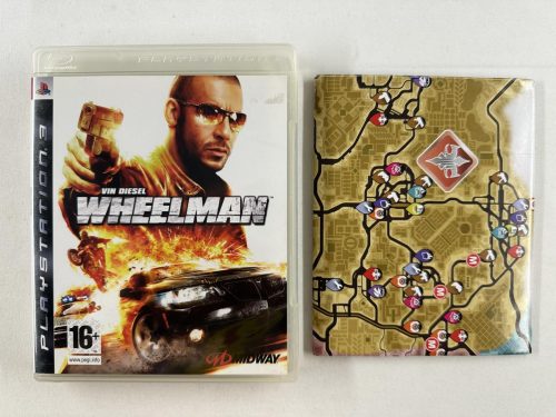 Vin Diesel Wheelman + poster Playstation 3 - PS3
