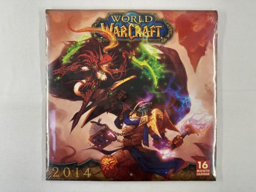 World of Warcraft 2014 - 16 Month Calendar SEALED