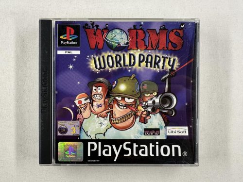 Worms World Party Playstation 1 - PS1
