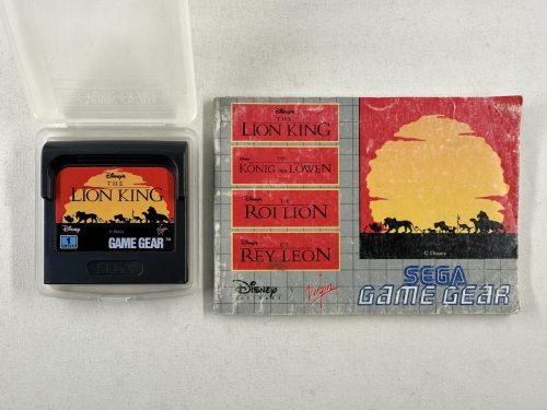 Disney The Lion King + handleiding SEGA Game Gear