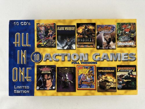 All in One - 10 Actions Games - Limited Edition Box 10 PC Games