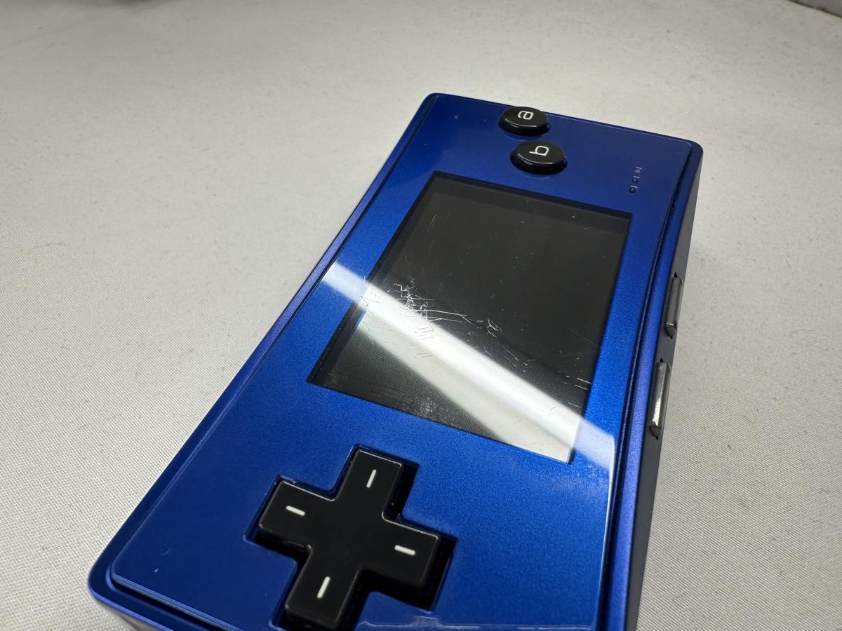 Gameboy Micro blauw + oplader - Nintendo Gameboy Advance Micro - Afbeelding 4