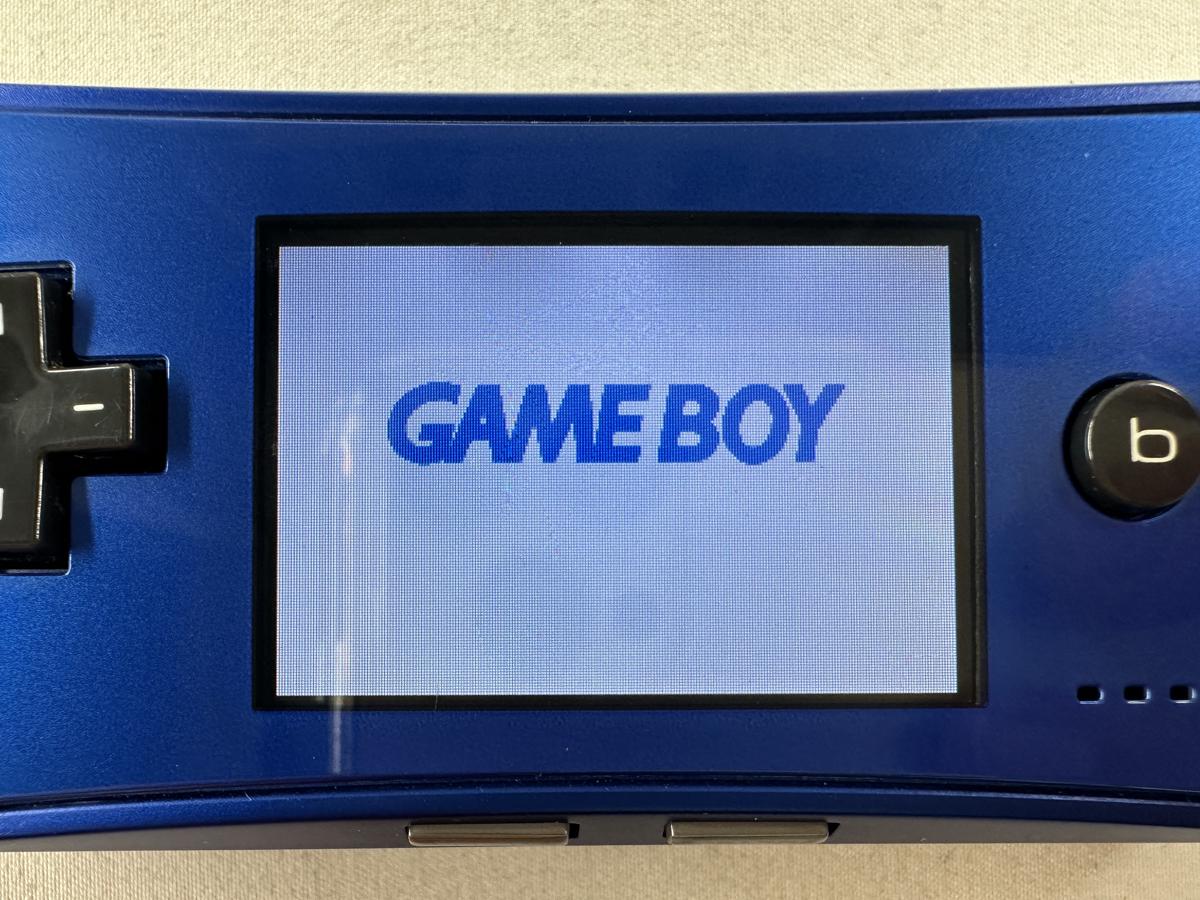 Gameboy Micro blauw + oplader - Nintendo Gameboy Advance Micro - Afbeelding 3