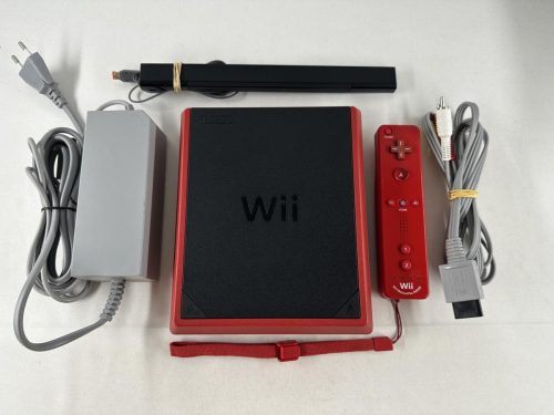 Nintendo Wii Mini + Motion Plus Controller rood