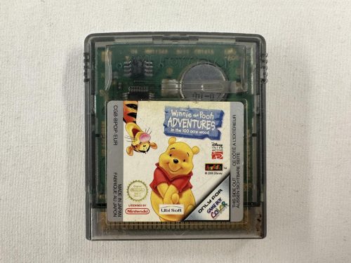 Winnie the Pooh Adventures in the 100 acre wood Nintendo Gameboy Color