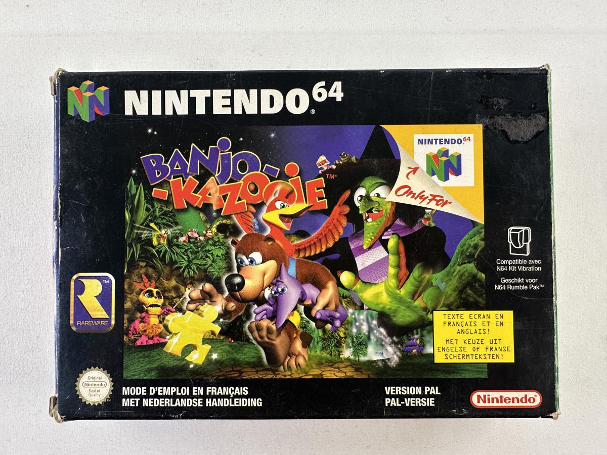 Banjo Kazooie + Doos Nintendo 64 - N64