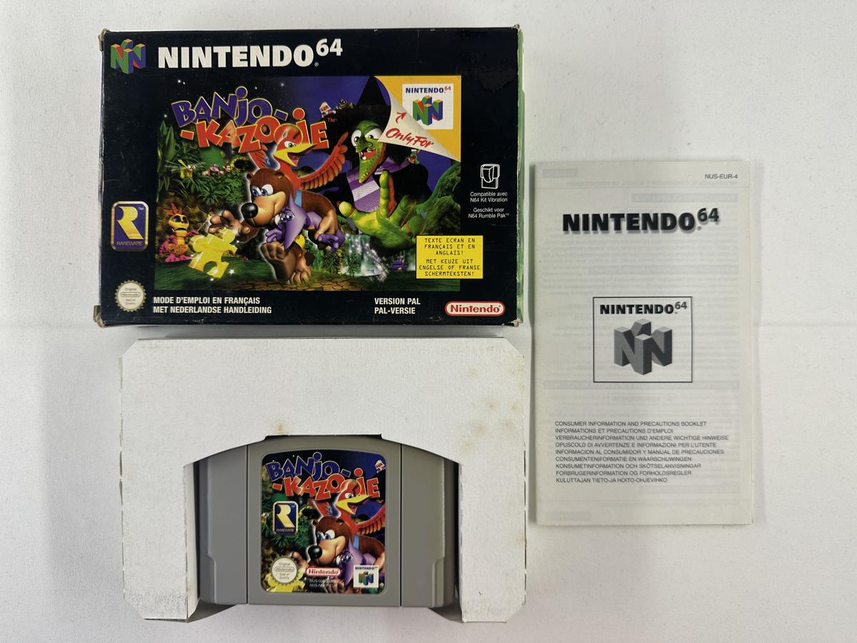 Banjo Kazooie + Doos Nintendo 64 - N64 - Afbeelding 2