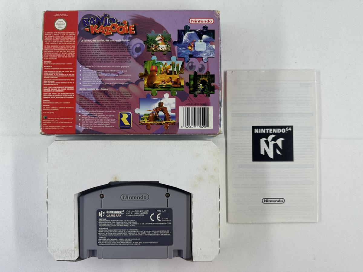 Banjo Kazooie + Doos Nintendo 64 - N64 - Afbeelding 4