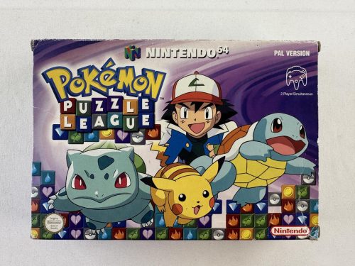 Pokemon Puzzle League + Doos Nintendo 64 - N64