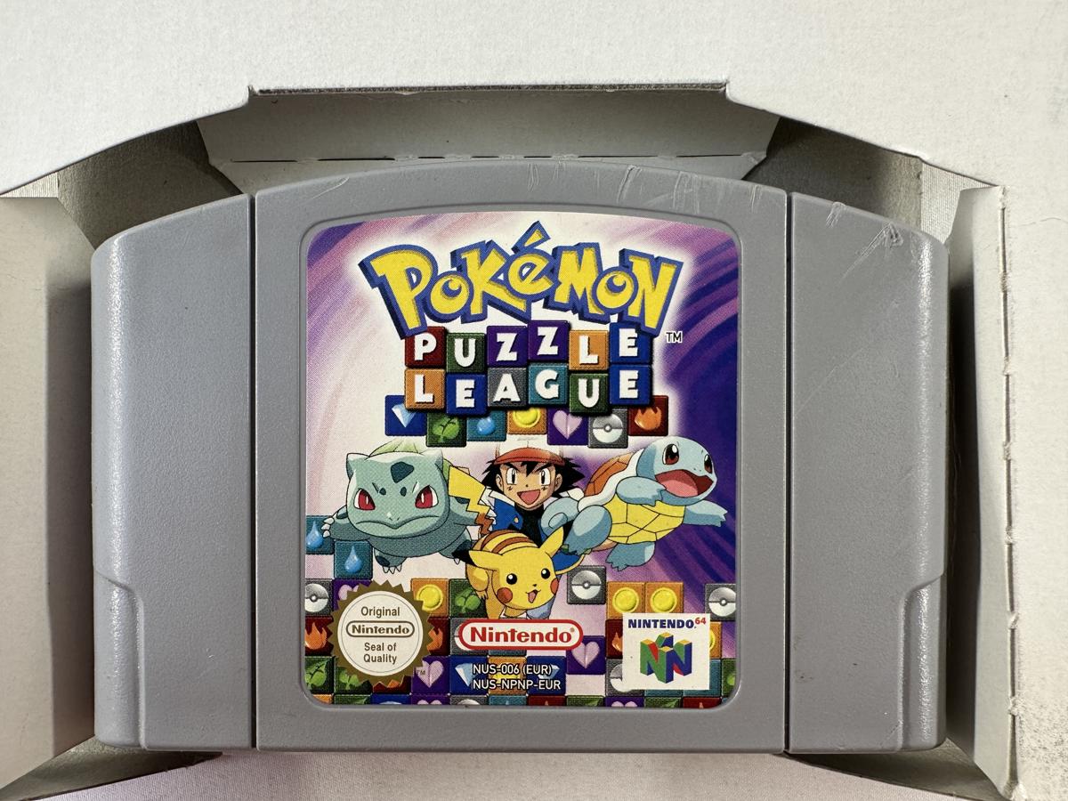 Pokemon Puzzle League + Doos Nintendo 64 - N64 - Afbeelding 3