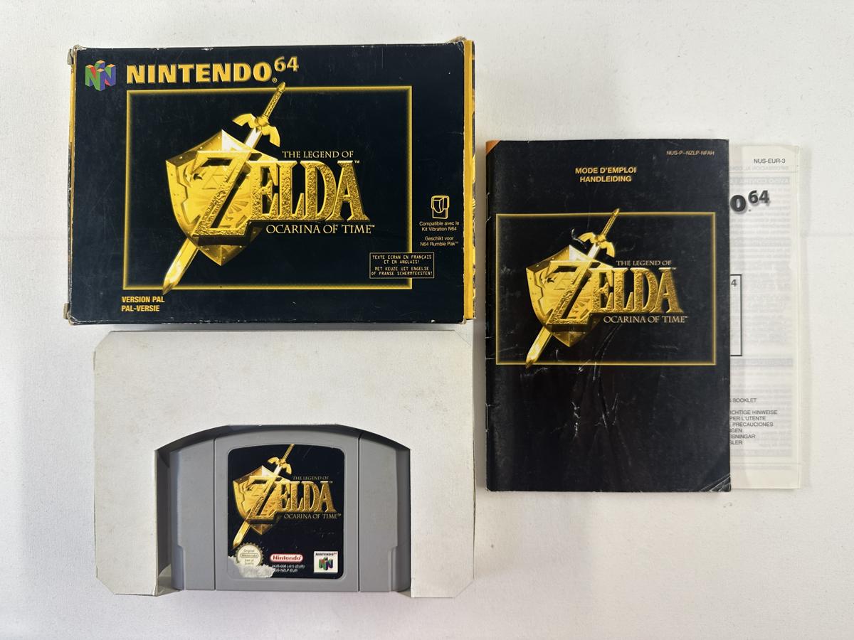 The Legend of Zelda Ocarina of Time Compleet (CIB) Nintendo 64 - N64 - Afbeelding 2