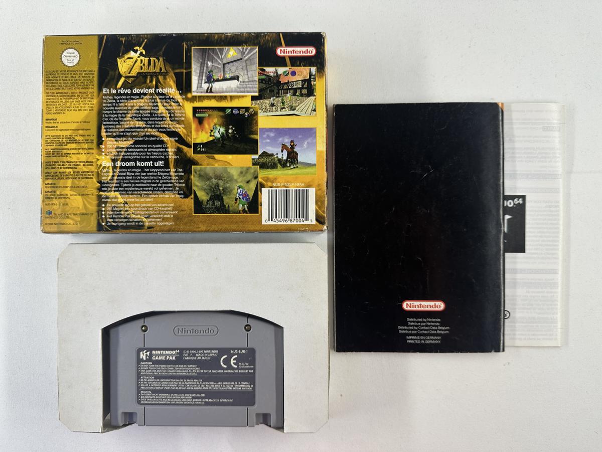 The Legend of Zelda Ocarina of Time Compleet (CIB) Nintendo 64 - N64 - Afbeelding 5