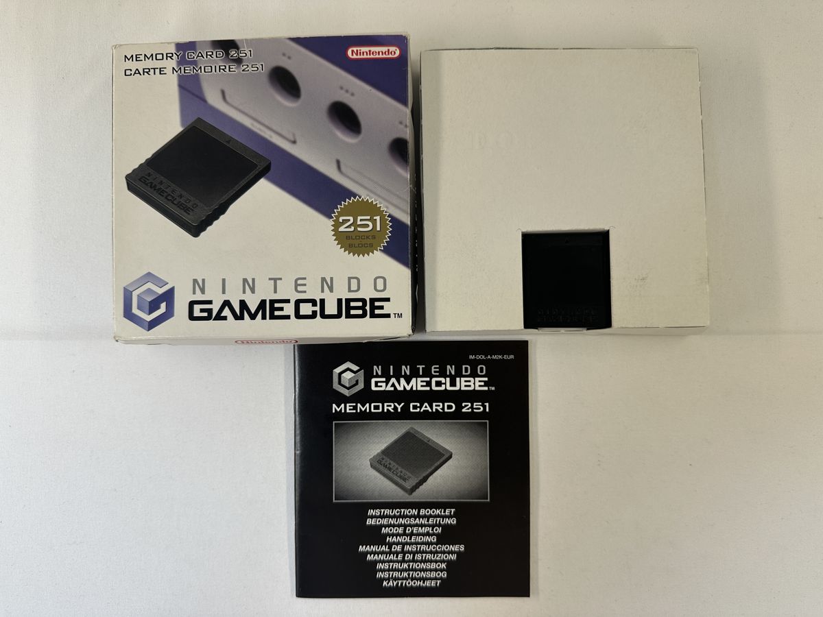 Memory Card 251 Blocks Nintendo Gamecube Compleet in Doos - Afbeelding 2