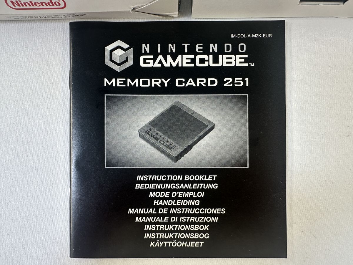 Memory Card 251 Blocks Nintendo Gamecube Compleet in Doos - Afbeelding 4
