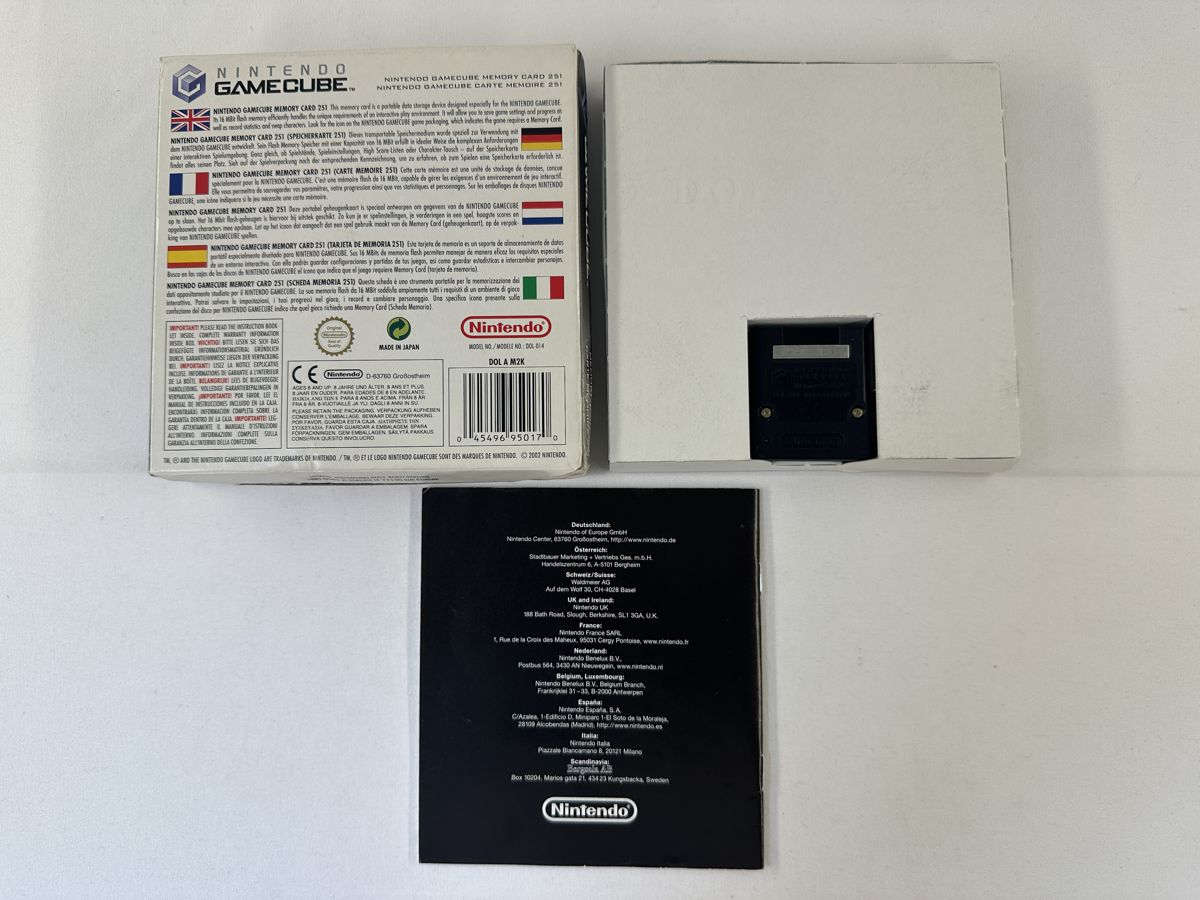 Memory Card 251 Blocks Nintendo Gamecube Compleet in Doos - Afbeelding 5