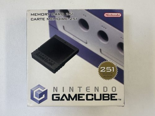 Memory Card 251 Blocks Nintendo Gamecube Compleet in Doos