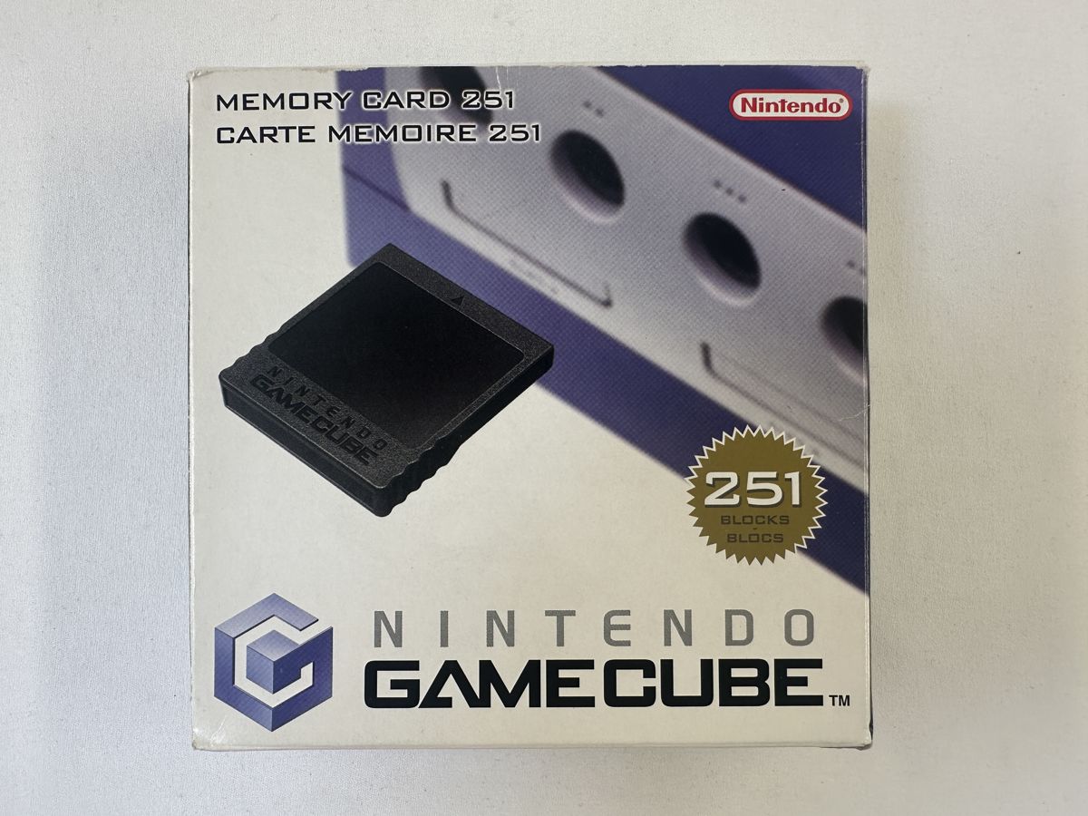Memory Card 251 Blocks Nintendo Gamecube Compleet in Doos