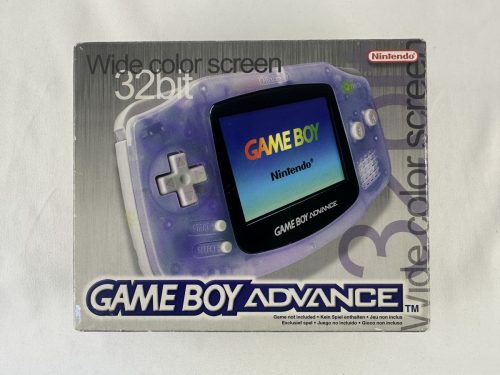 Nintendo Gameboy Advance Clear Blue Compleet - AGB-001 - GBA