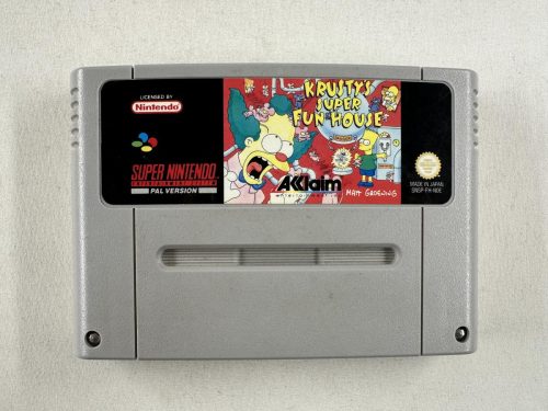 Krusty's Super Fun House Super Nintendo - SNES