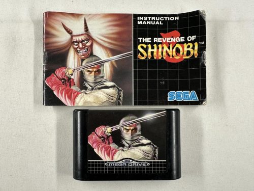 The Revenge of Shinobi + handleiding SEGA Mega Drive