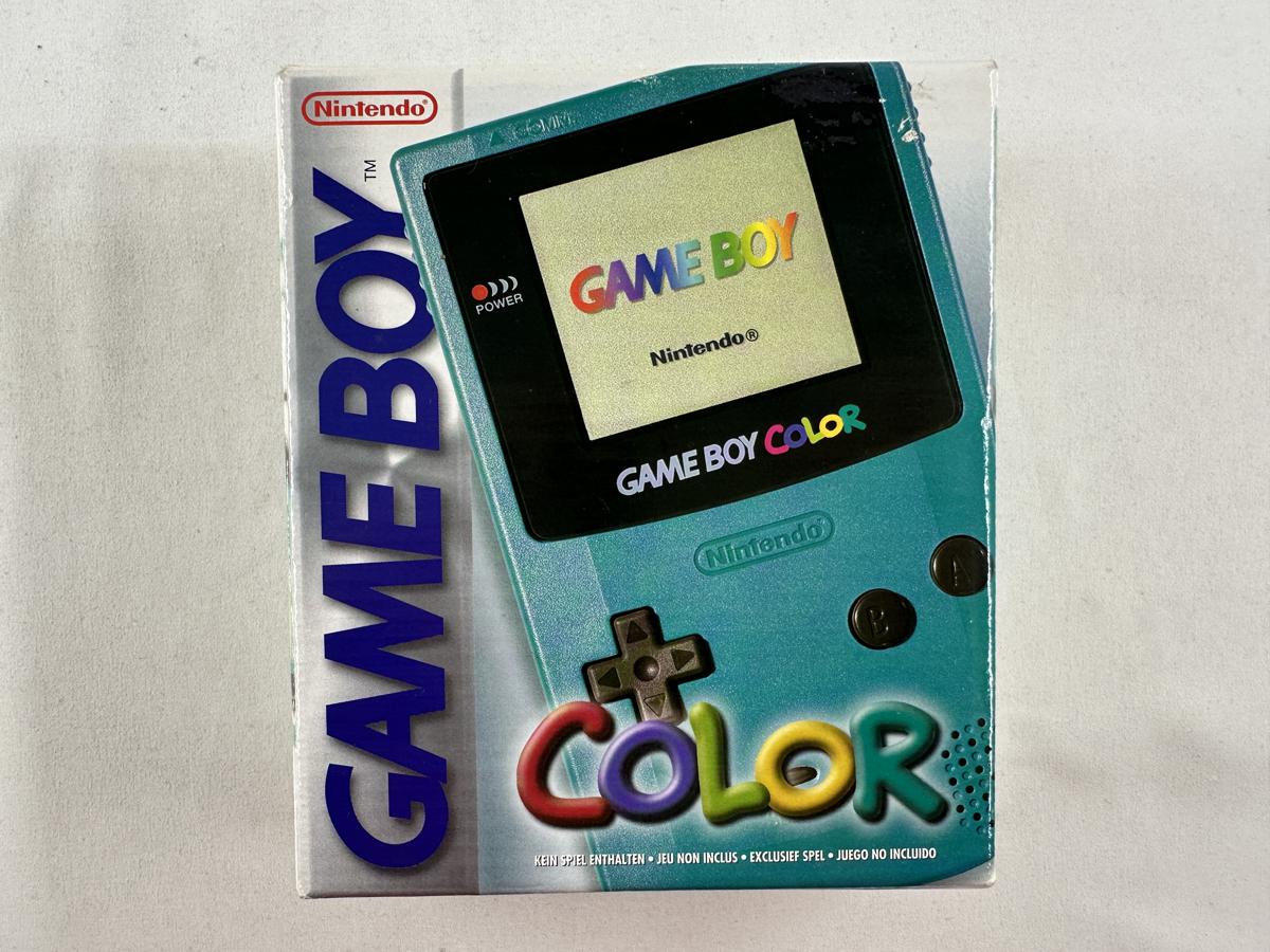 Gameboy Color Teal / Turquiose Compleet - CGB-001 - GBC