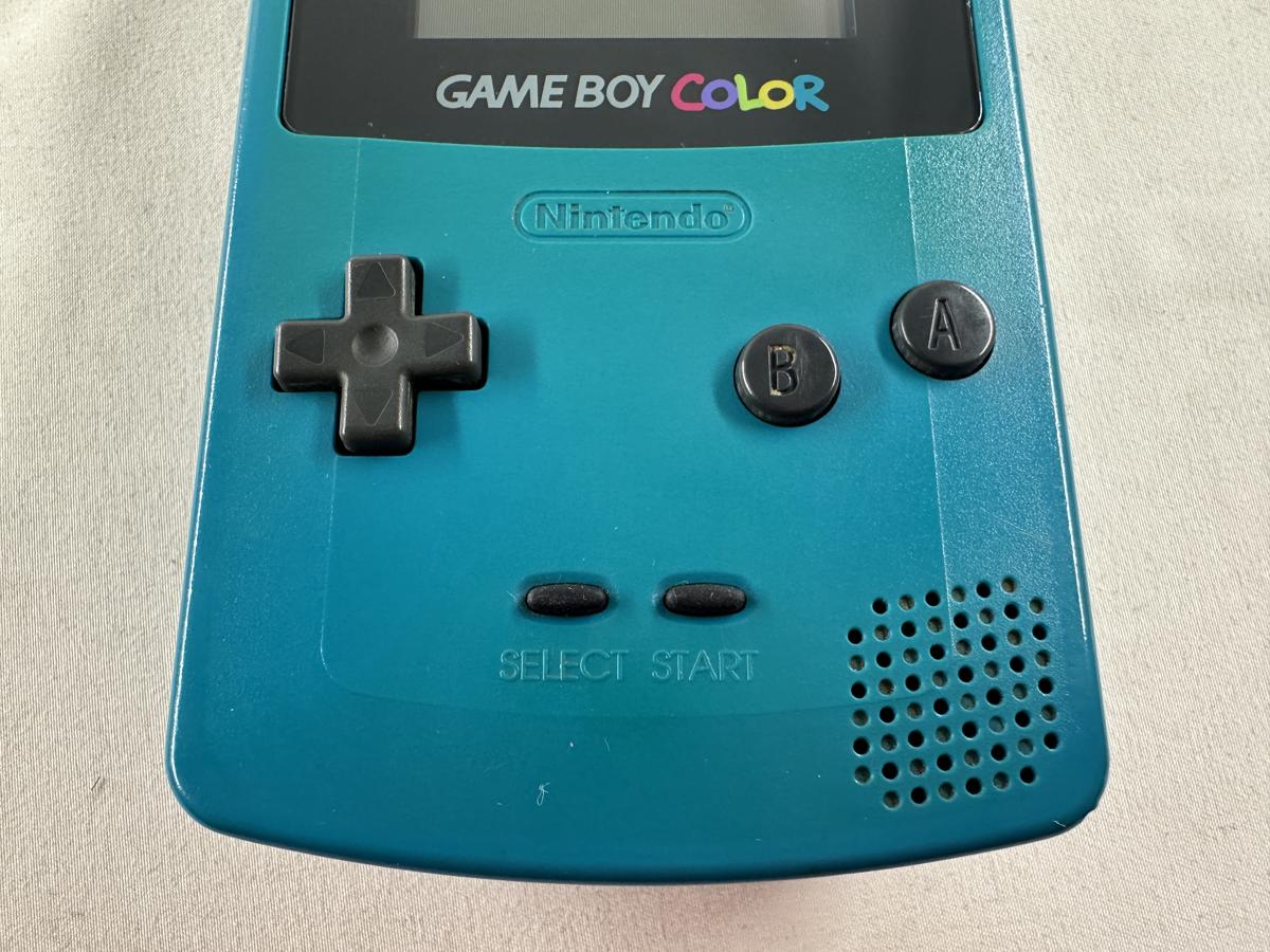 Gameboy Color Teal / Turquiose Compleet - CGB-001 - GBC - Afbeelding 7
