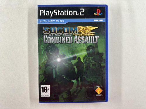 Socom U.S. Navy SEALs Combined Assault Playstation 2 - PS2