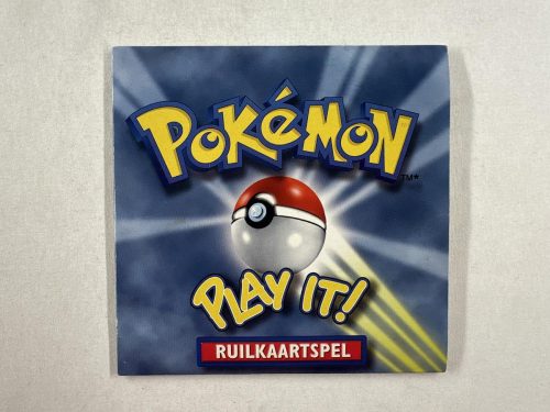 Pokemon Play It ruilkaartspel training CD