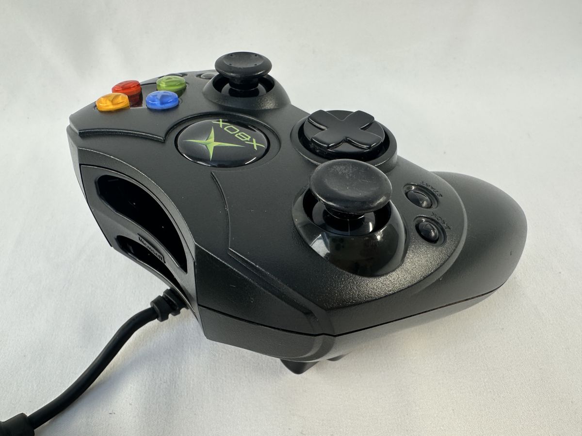 Microsoft Xbox Classic Controller S zwart + breakaway kabel - origineel - Afbeelding 3