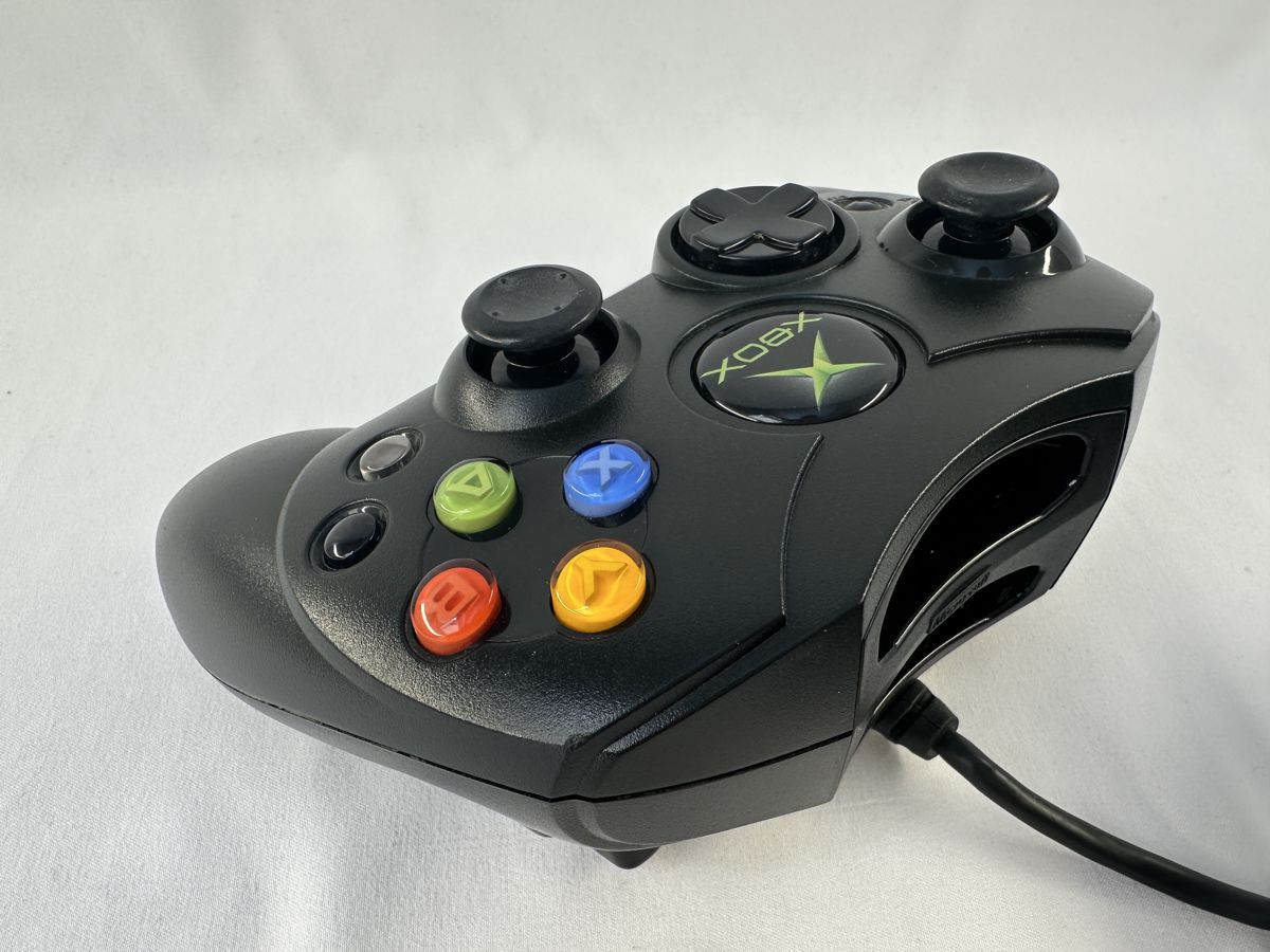 Microsoft Xbox Classic Controller S zwart + breakaway kabel - origineel - Afbeelding 4