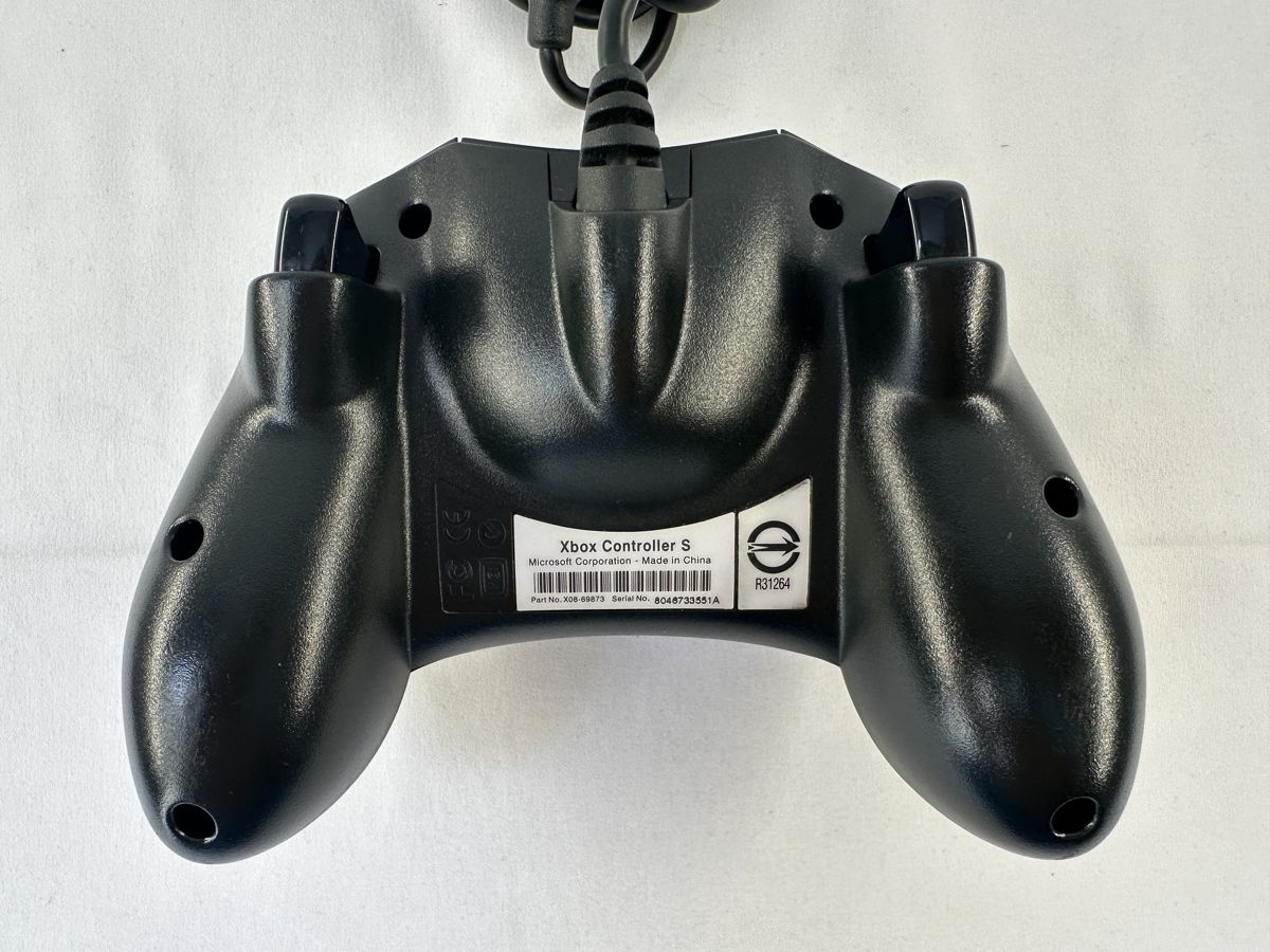 Microsoft Xbox Classic Controller S zwart + breakaway kabel - origineel - Afbeelding 5
