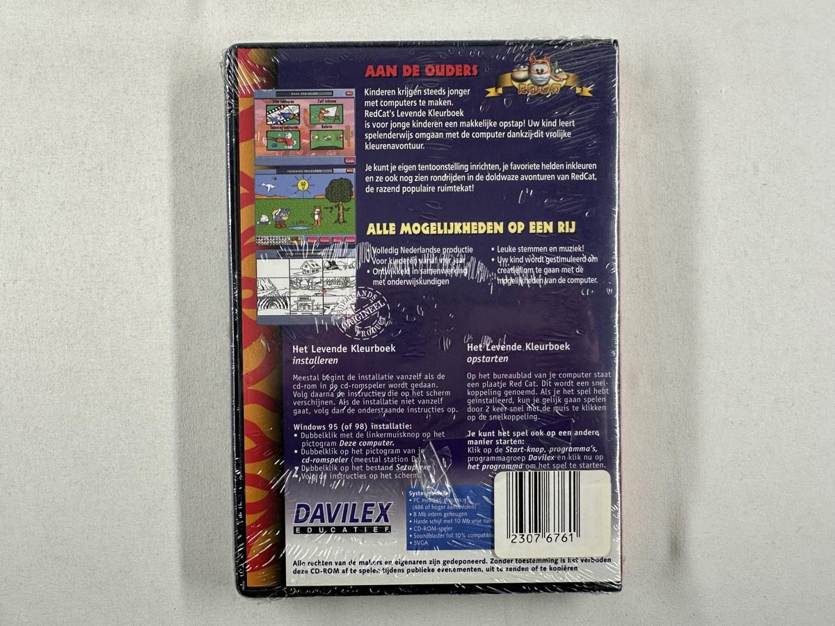 RedCat Het Levende Kleurboek SEALED PC Game - Afbeelding 3
