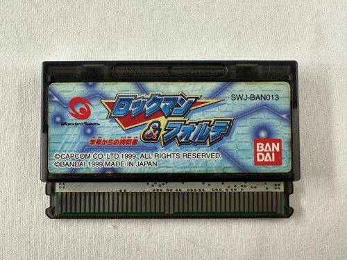 Rockman / Mega Man & Forte - Mirai Kara No Chousensha - SWJ-BAN013 - Bandai WonderSwan