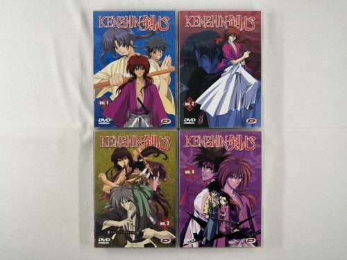 Kenshin Vol. 1 tm Vol. 4 Japanse Anime DVD tv-serie